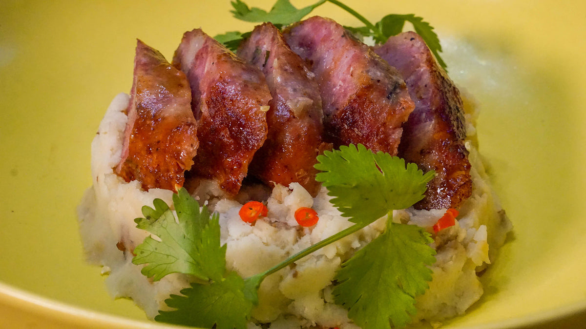 Lao Bangers and Mash – Lao Thai Nam