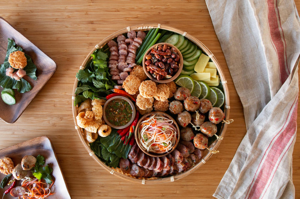 Southeast Asian-Inspired Charcuterie Board